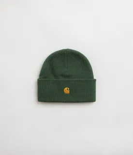 Carhartt Chase Beanie - Sycamore Tree / Gold
