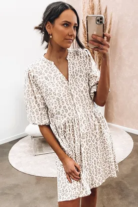 Dominic Mini Dress Leopard