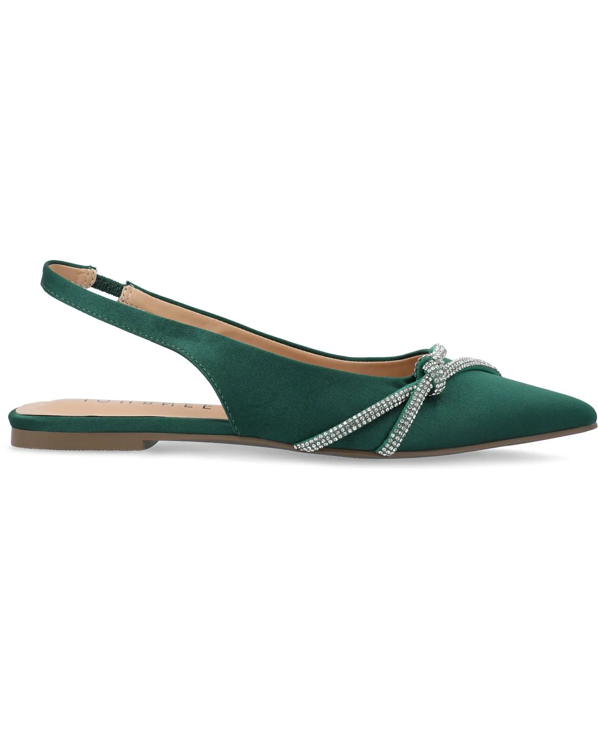 Journee Collection Women's Rebbel Flat Shoes, Green