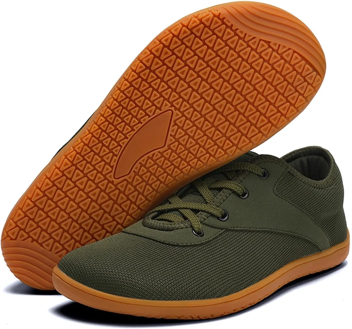 Minimalist Barefoot Shoes Womens Mens | Zero Drop Sole | Wide Toe Box | Fashion Canvas Sneakers Casual Walking Shoes Cross Trainer City Road Running Shoes