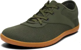 Minimalist Barefoot Shoes Womens Mens | Zero Drop Sole | Wide Toe Box | Fashion Canvas Sneakers Casual Walking Shoes Cross Trainer City Road Running Shoes