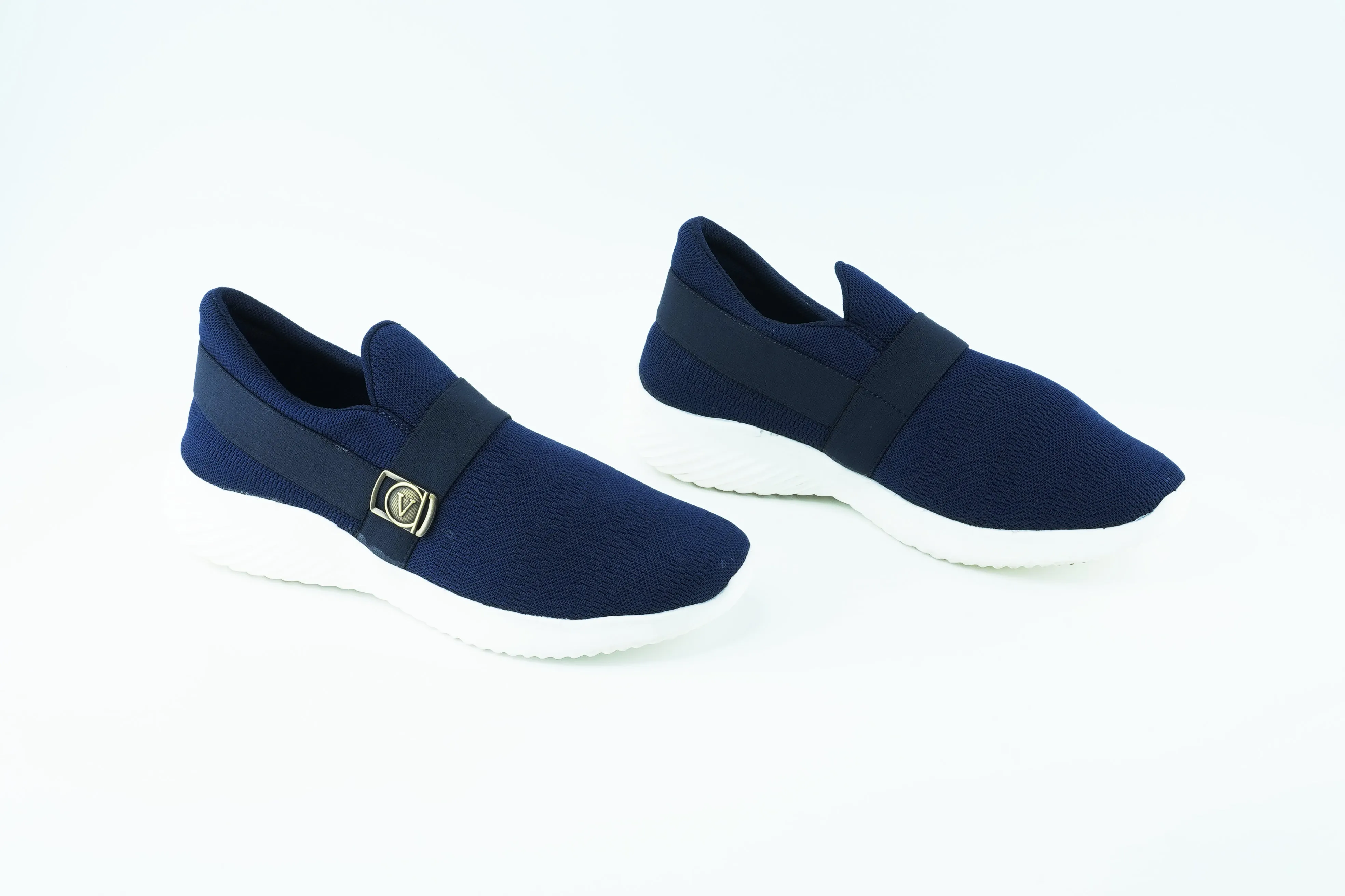 Navy Blue Casual Shoes For Men