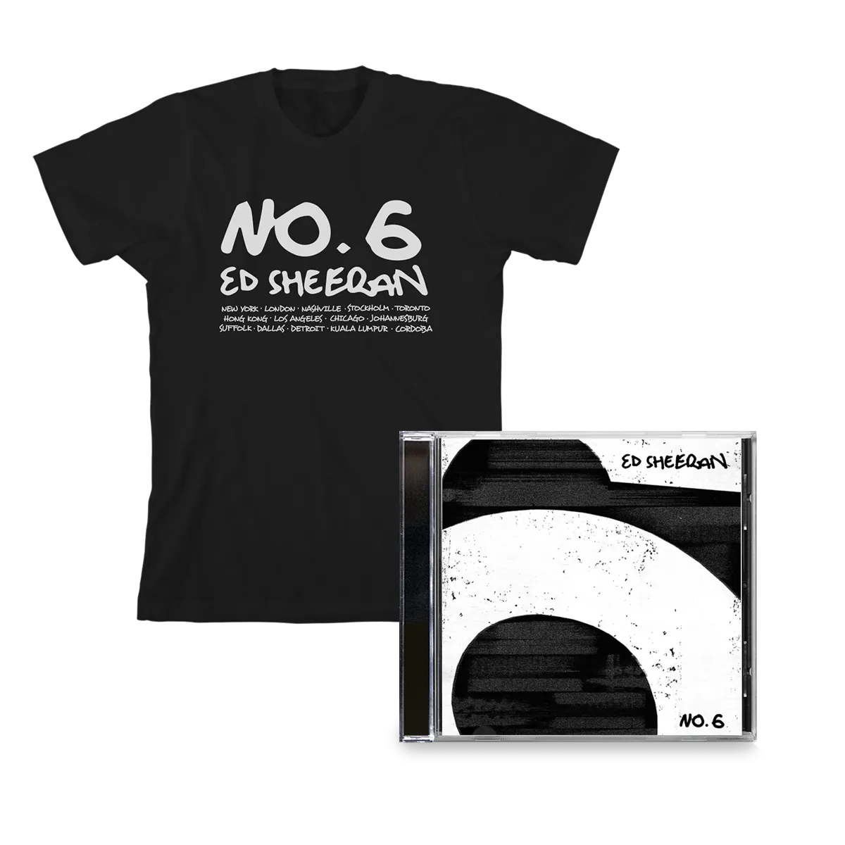 No.6 Collaborations Project (CD   Black T-Shirt)