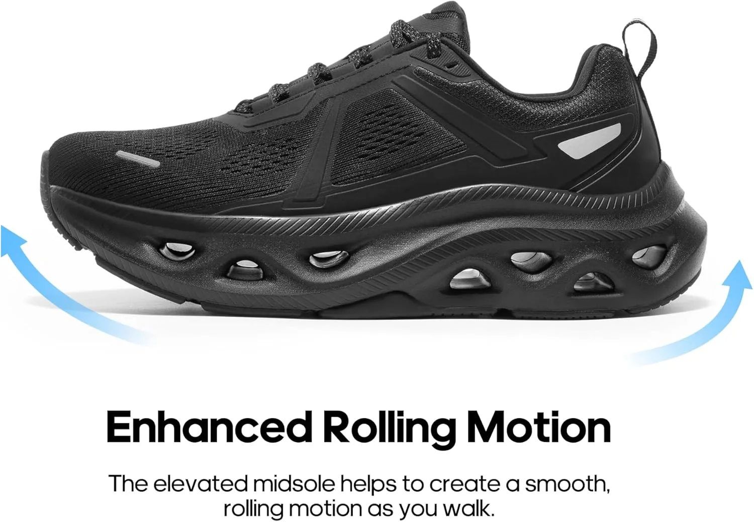 NORTIV 8 Men's Comfortable Walking Shoes MovePropel Athletic Breathable Gym Workout Tennis Jogging Cross Training Non Slip Fashion Running Sneakers