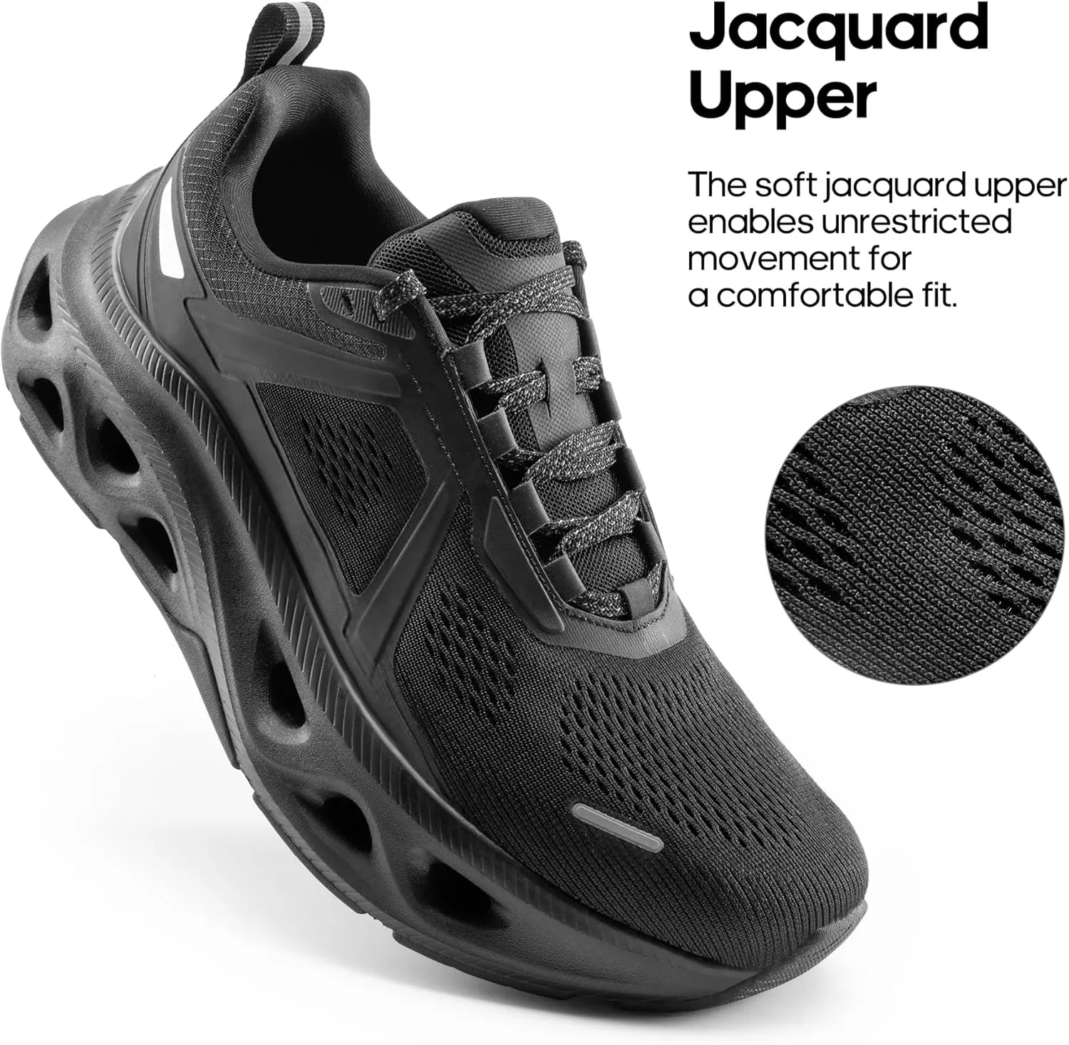 NORTIV 8 Men's Comfortable Walking Shoes MovePropel Athletic Breathable Gym Workout Tennis Jogging Cross Training Non Slip Fashion Running Sneakers
