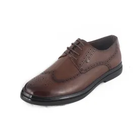 "MEN'S  Casual Shoes / action leather/ brown" -8282