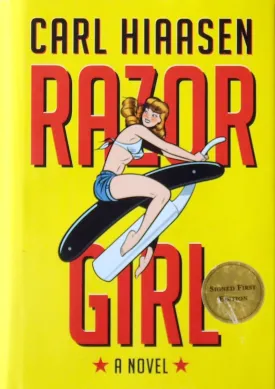 Razor Girl: A novel Hardcover  Deckle Edge, September 6, 2016