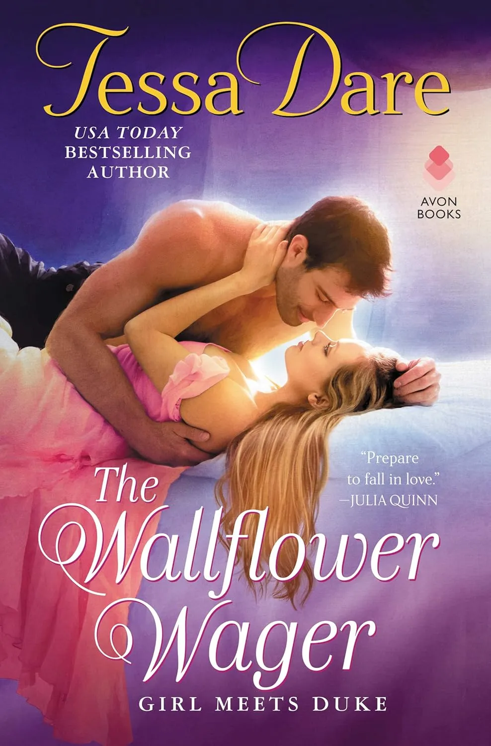 The Wallflower Wager: Girl Meets Duke Hardcover  August 13, 2019